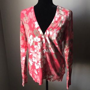 Express Floral Cardigan